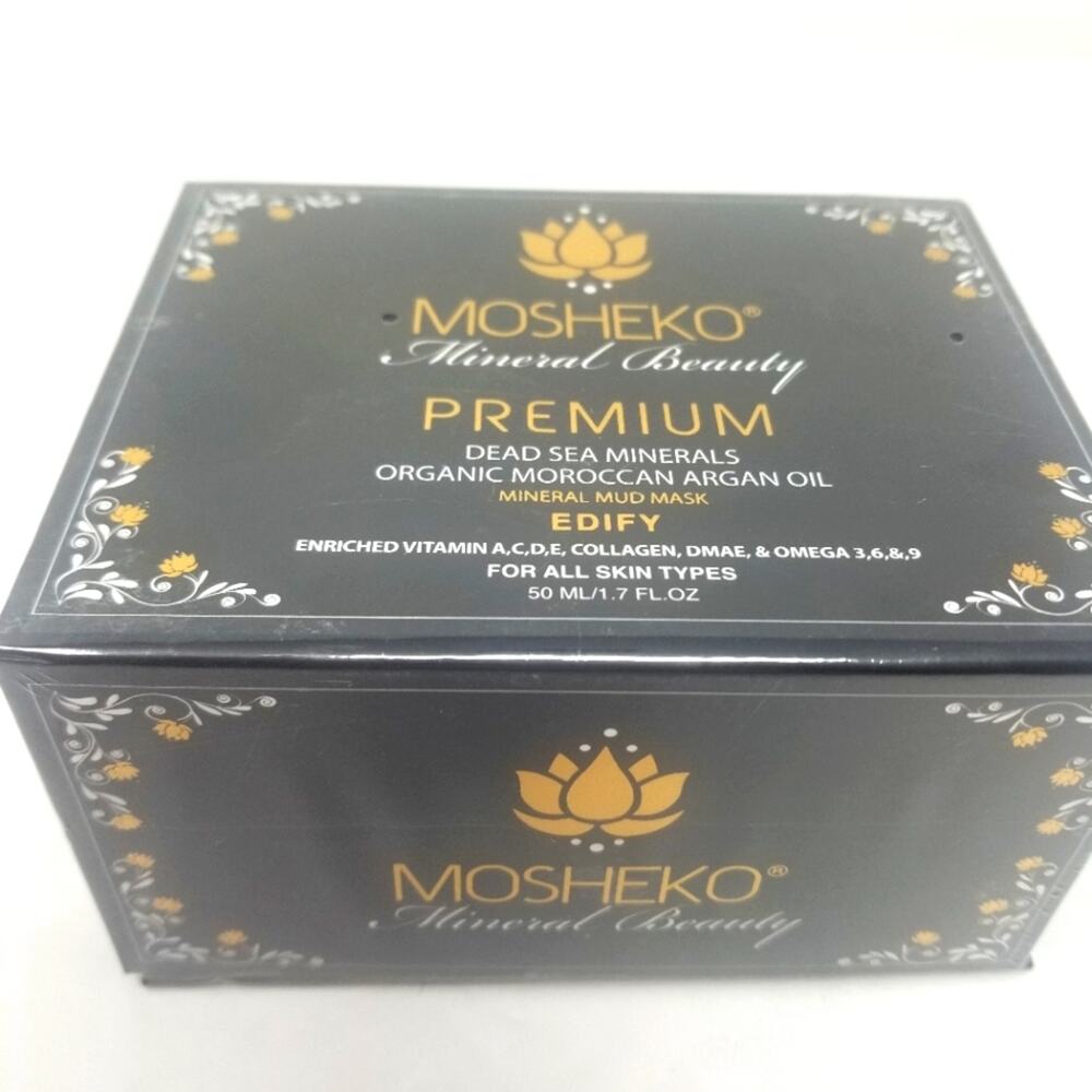 Mosheko Premium Dead Sea Minerals Mud Mask Edify New in‎ Package
